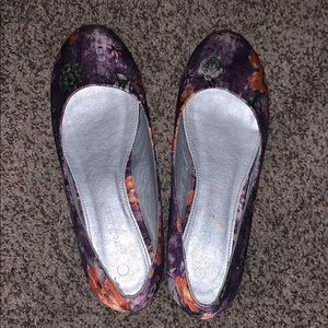 Floral Print Ballet Flats